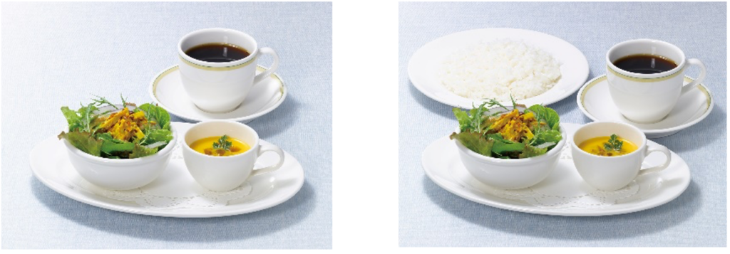 季節のスープ&サラダセット ライス付　ロイヤルホスト「美味しい英国」イギリス料理「ミートパイ」「フィッシュ＆チップス」「イングリッシュブレックファスト」など期間限定で提供 2023年6月21日（水）～9月下旬予定