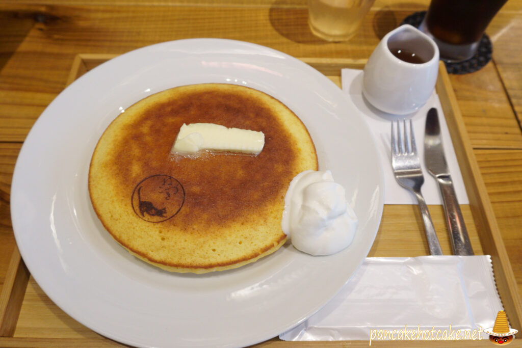 絶品で厚焼き大きなホットケーキ ねこづき（東京 錦糸町）