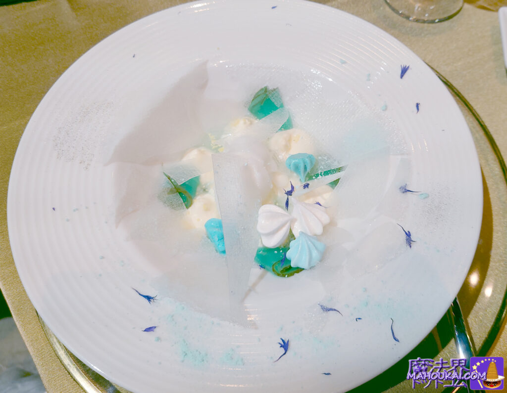 ワーナー ブラザース スタジオツアー東京のクリスマス コースディナーのデザート