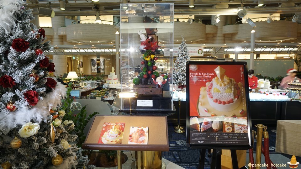 【特別篇 第一報】ニューオータニのサツキのパンケーキタワー！？なんて♪ クリスマスビュッフェ（大阪/大阪城公園）パンケーキマン