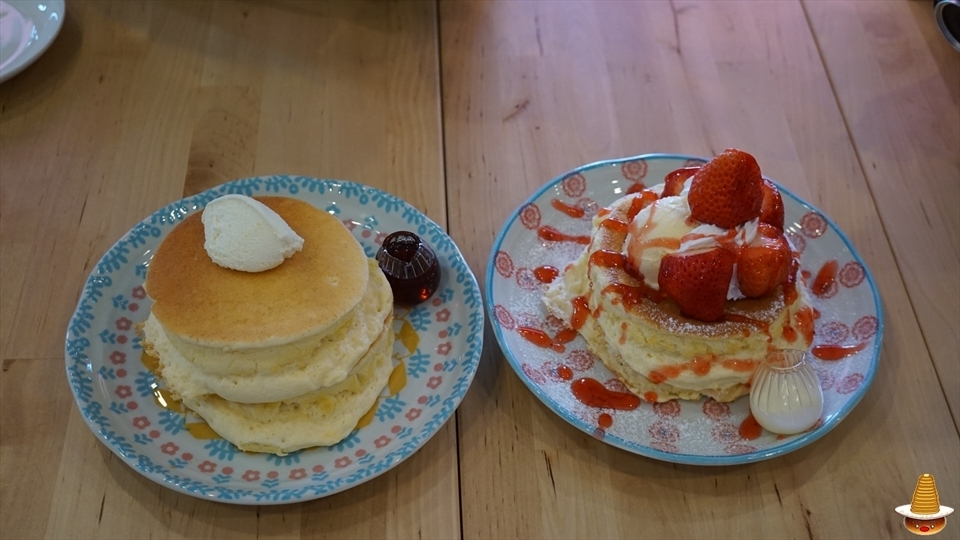 アリエッティのパンケーキとサンドイッチ（京都）　パンケーキマン