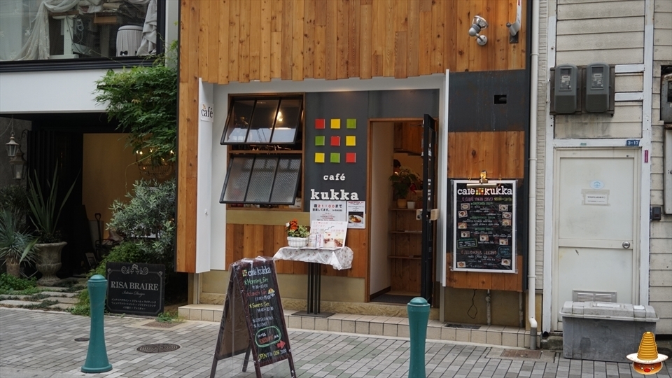 Cafe kukka（カフェ クッカ）のプレーンパンケーキ（神戸/元町）パンケーキマン
