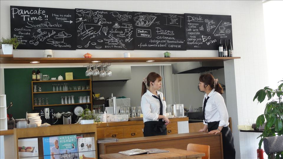 奈良パンケーキ巡り2013　cafe.+f（カフェ プリュスエフ）