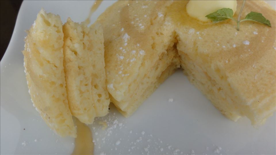 特製ハニーメープルシロップのClassicパンケーキmacha macha（マチャマチャ） （神戸/元町）